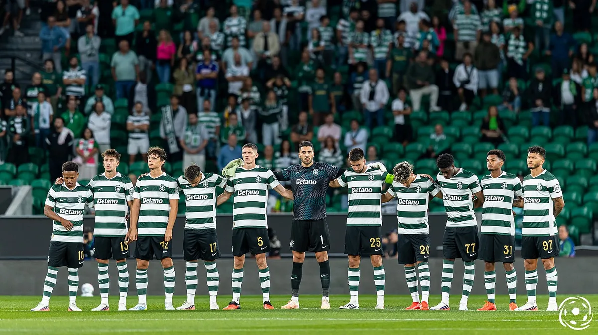 Lens x Sporting: Grande surpresa nos onzes iniciais do duelo da 2.ª jornada da Champions League
