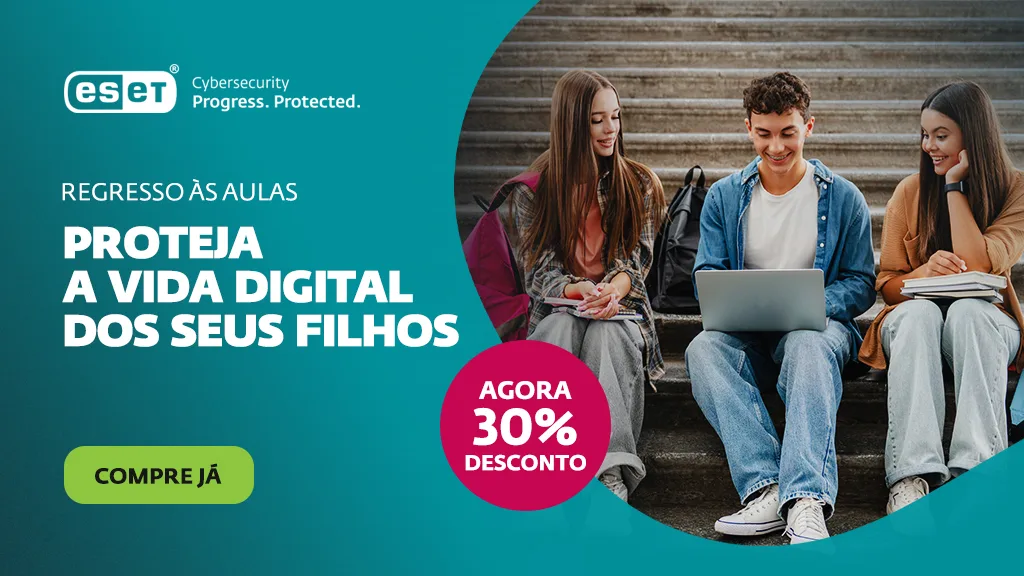 ESET oferece 30% de desconto na proteção digital dos mais novos