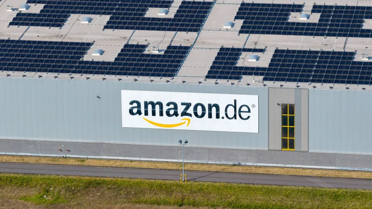 Online-Handelsriese: Amazon baut Logistikzentrum für hohen Millionenbetrag um