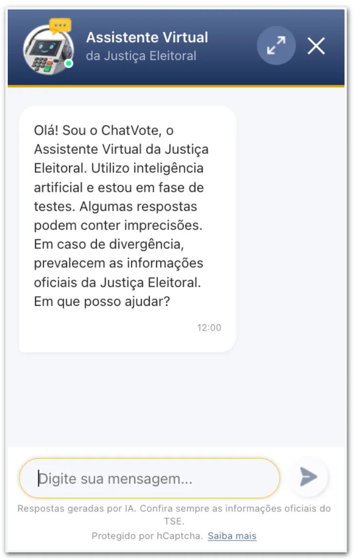 ChatVote: TSE lança assistente com IA para tirar dúvidas sobre as eleições