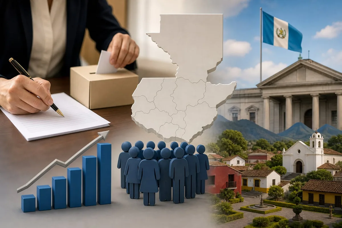 Guatemala: El TSE fija en 18 millones 312 mil 373 habitantes la base demográfica para definir las corporaciones municipales de 2027
