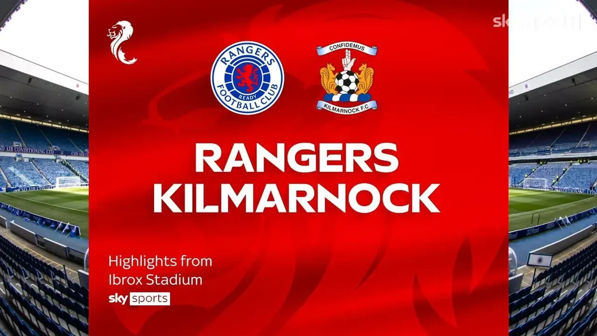 Rangers 3-1 Kilmarnock