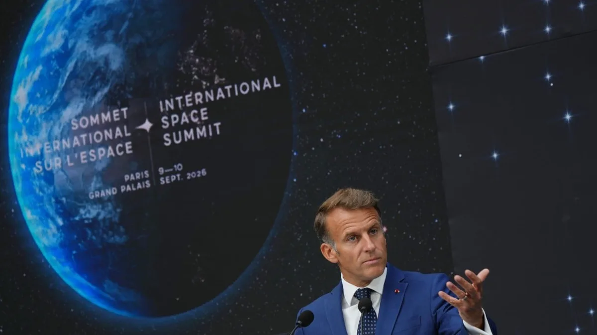 France’s Macron urges Europe to ‘assert its ambition in crewed space flight’