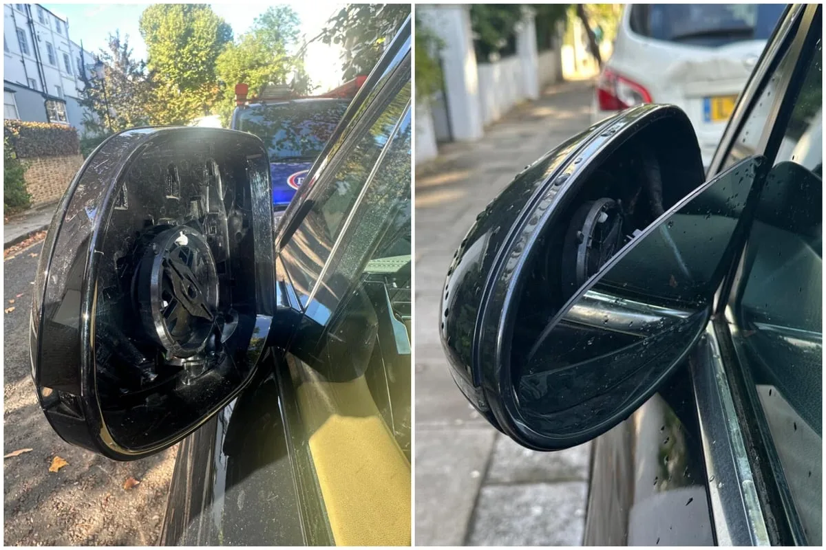 Luxury cars targeted in £40,000 wing-mirror raid in west London