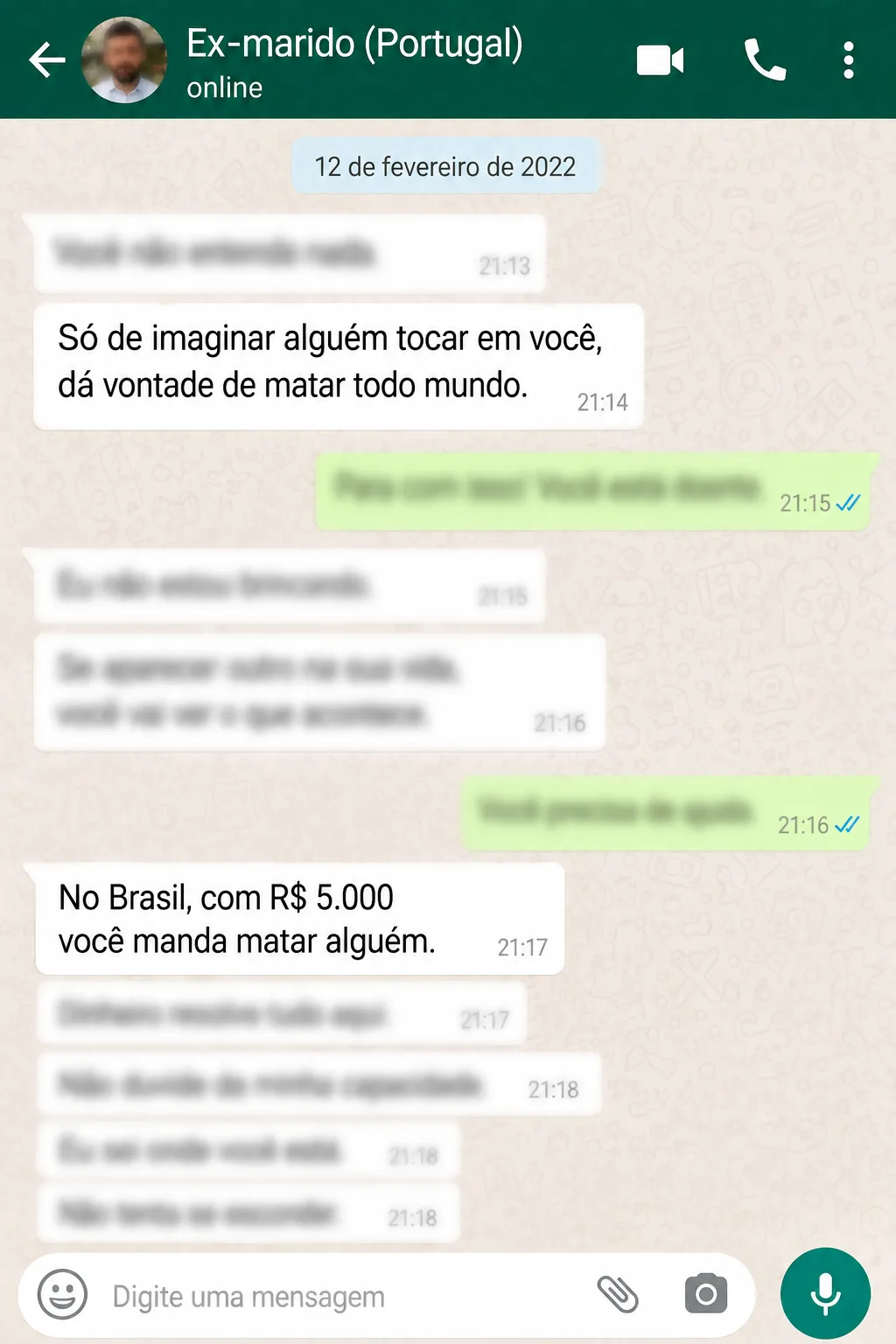 Justiça de MS condena português que ameaçou matar quem se aproximasse da ex
