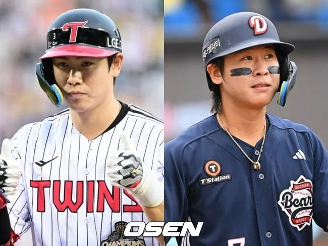 KIA도 관심 폭발! LG-두산 와카 라인업 떴다, 홍창기-박찬호 리드오프 격돌→문정빈-양의지 4번타자 출격 [WC1]