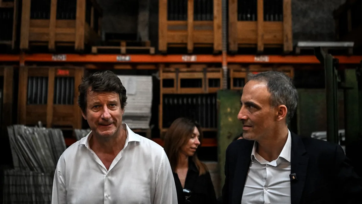 "Le candidat le mieux placé": Yannick Jadot annonce son soutien à Raphaël Glucksmann pour la présidentielle 2027