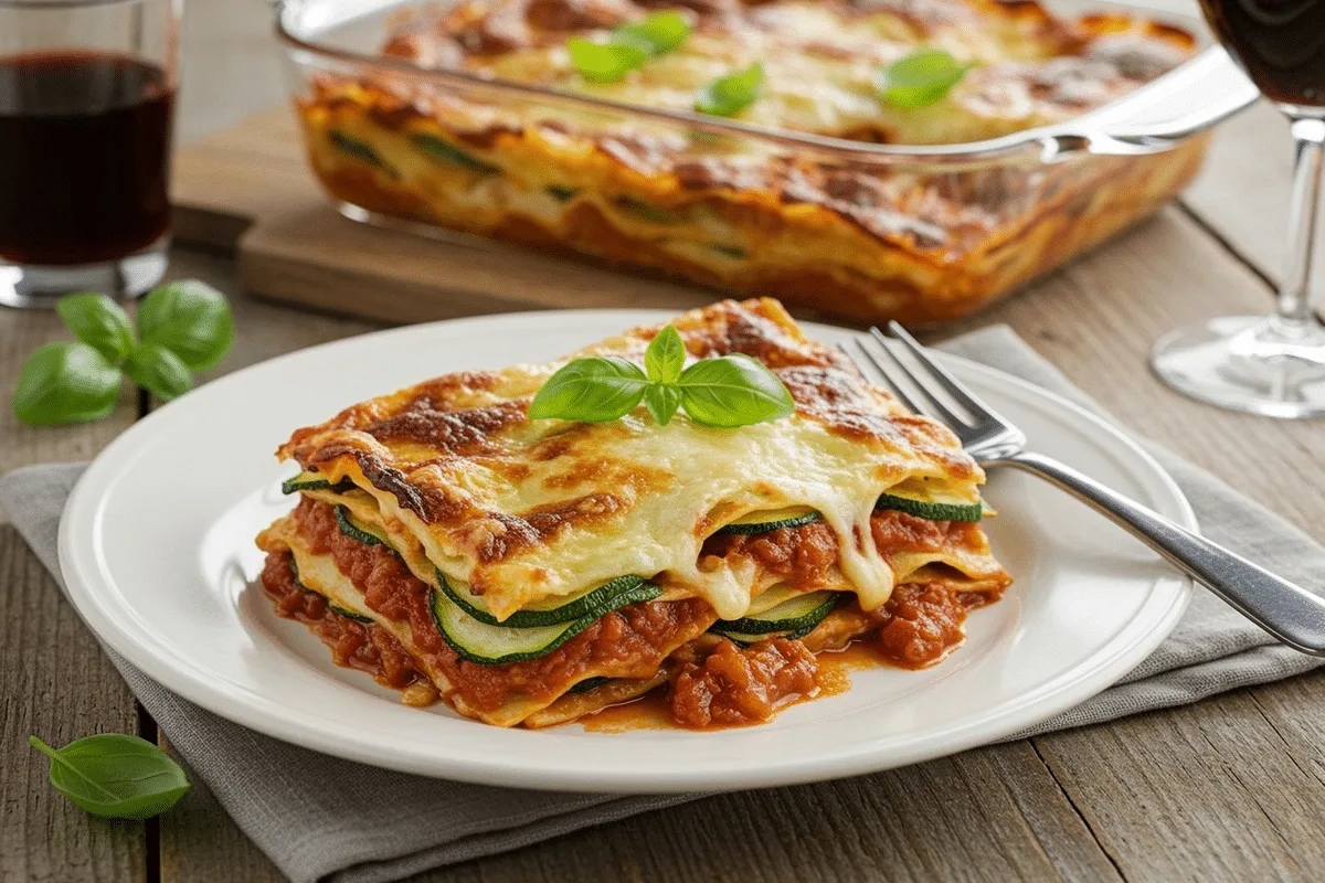 Quer variar o almoço de domingo? Aprenda a fazer esta lasanha de abobrinha