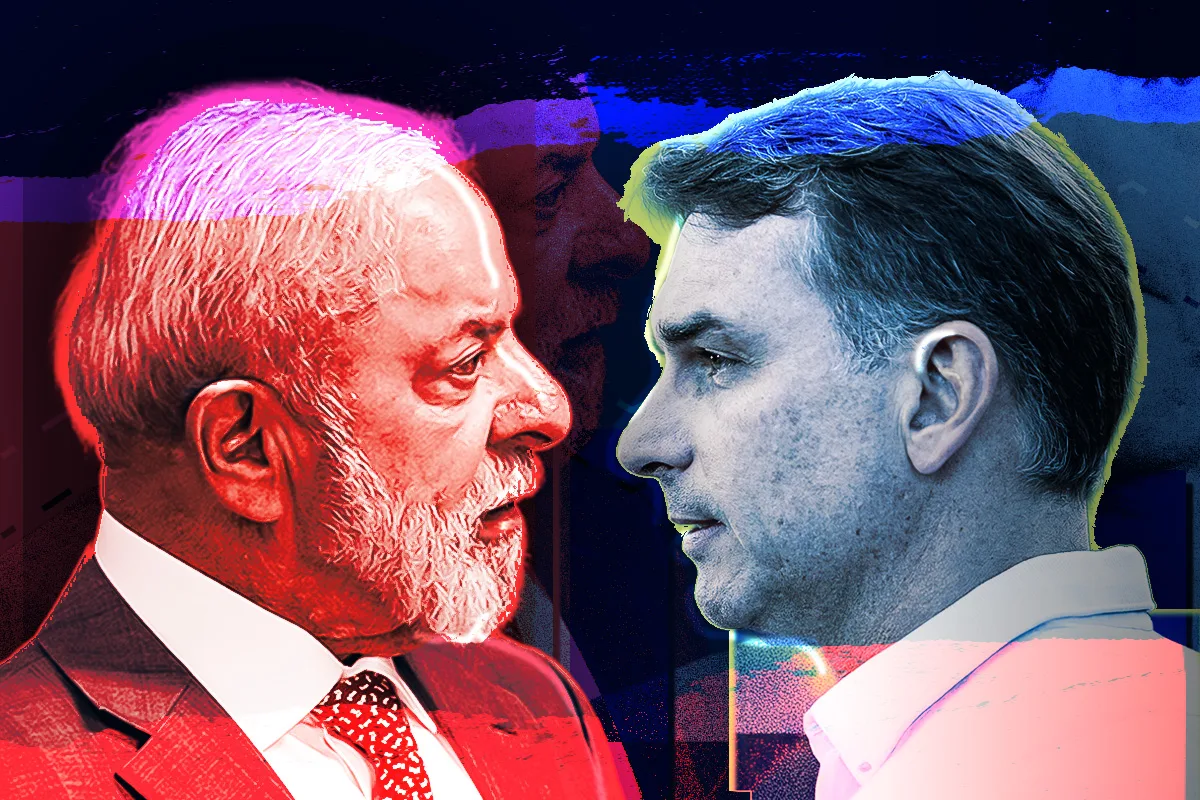 Atlas: Lula tem 47,7% no 2º turno; Flávio Bolsonaro marca 47,4%