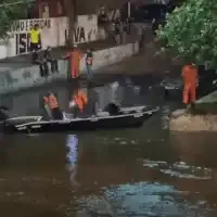 Bombeiros buscam homem que desapareceu nas águas do Rio Taquari
