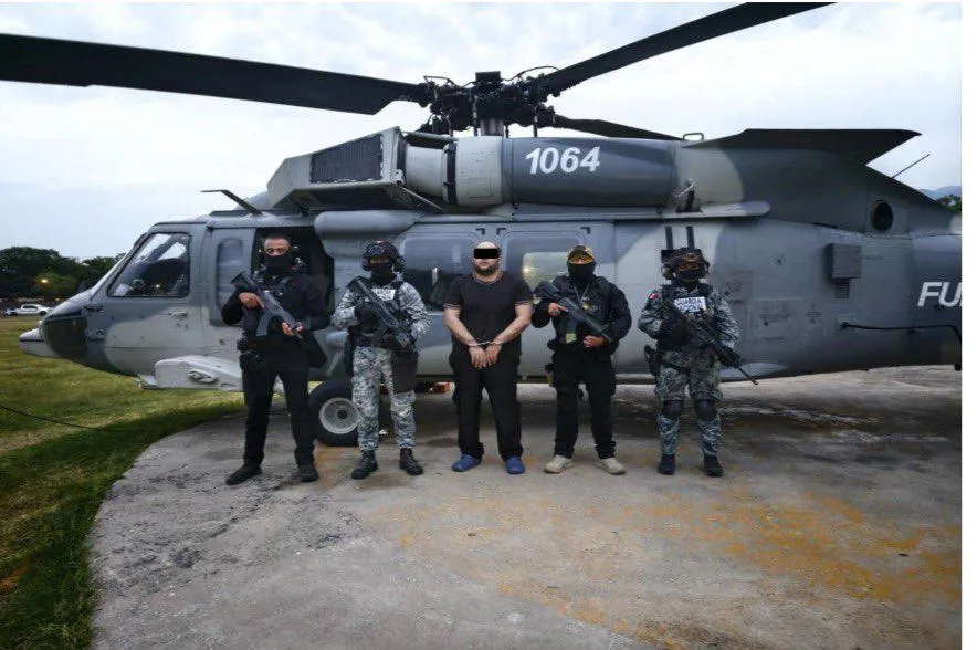 Detienen en Michoacán a ‘Kamoni’, jefe regional del Cártel de Tepalcatepec