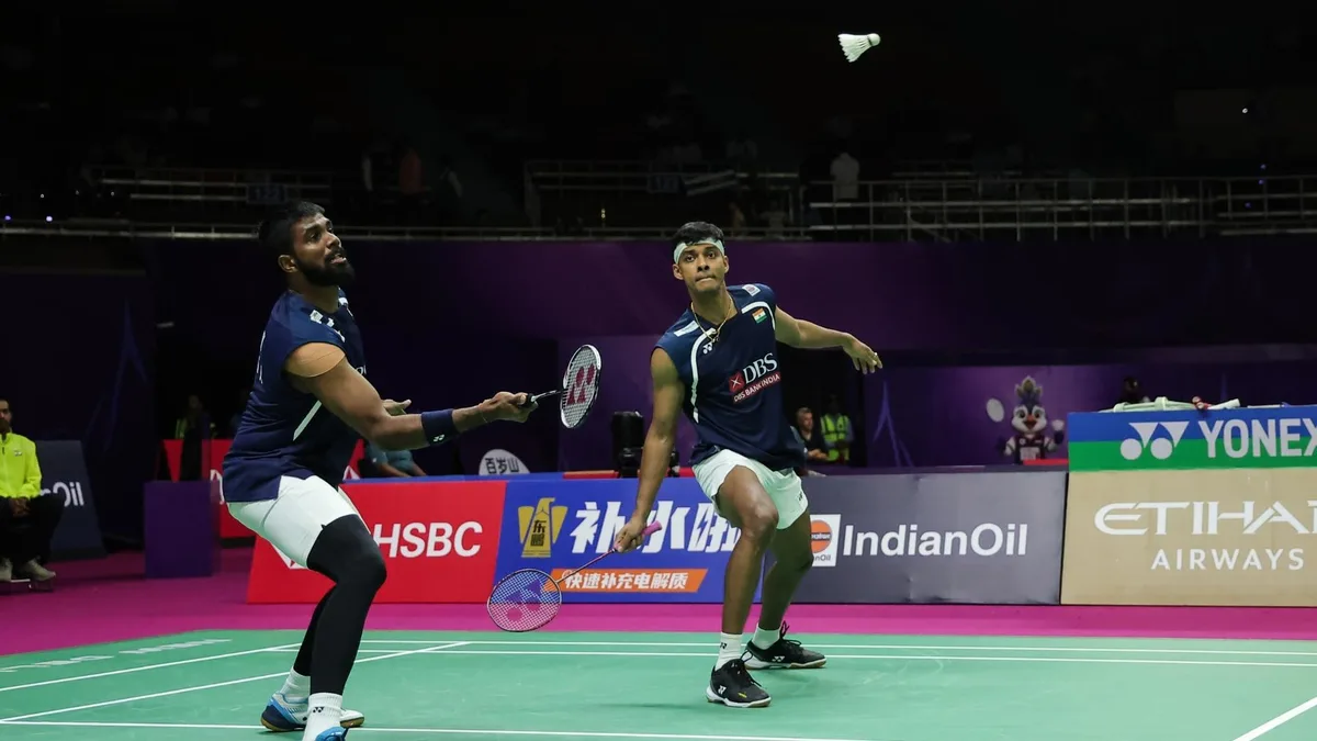 Satwik-Chirag exit BWF Worlds after quarterfinal loss to Chinese 3rd seed