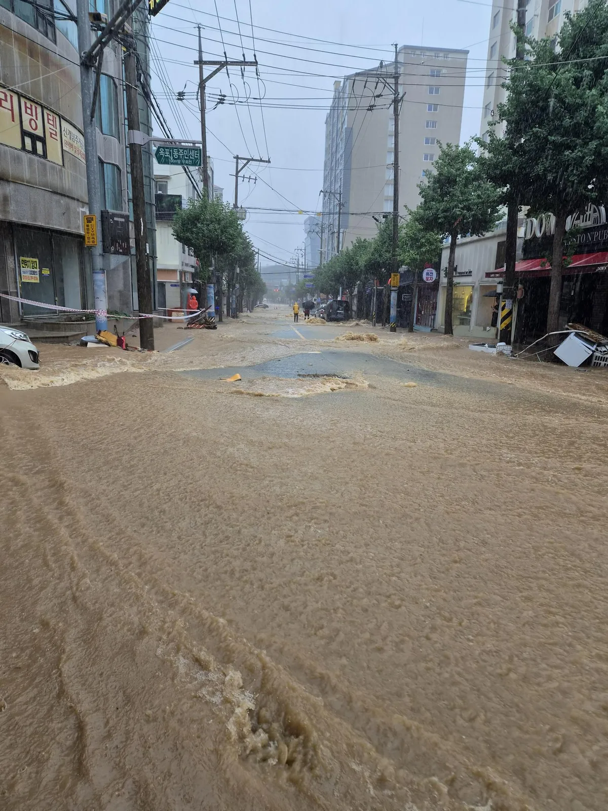 수증기 머금은 ‘제자리 저기압’ 물폭탄 뿌려… 남부 오늘도 비