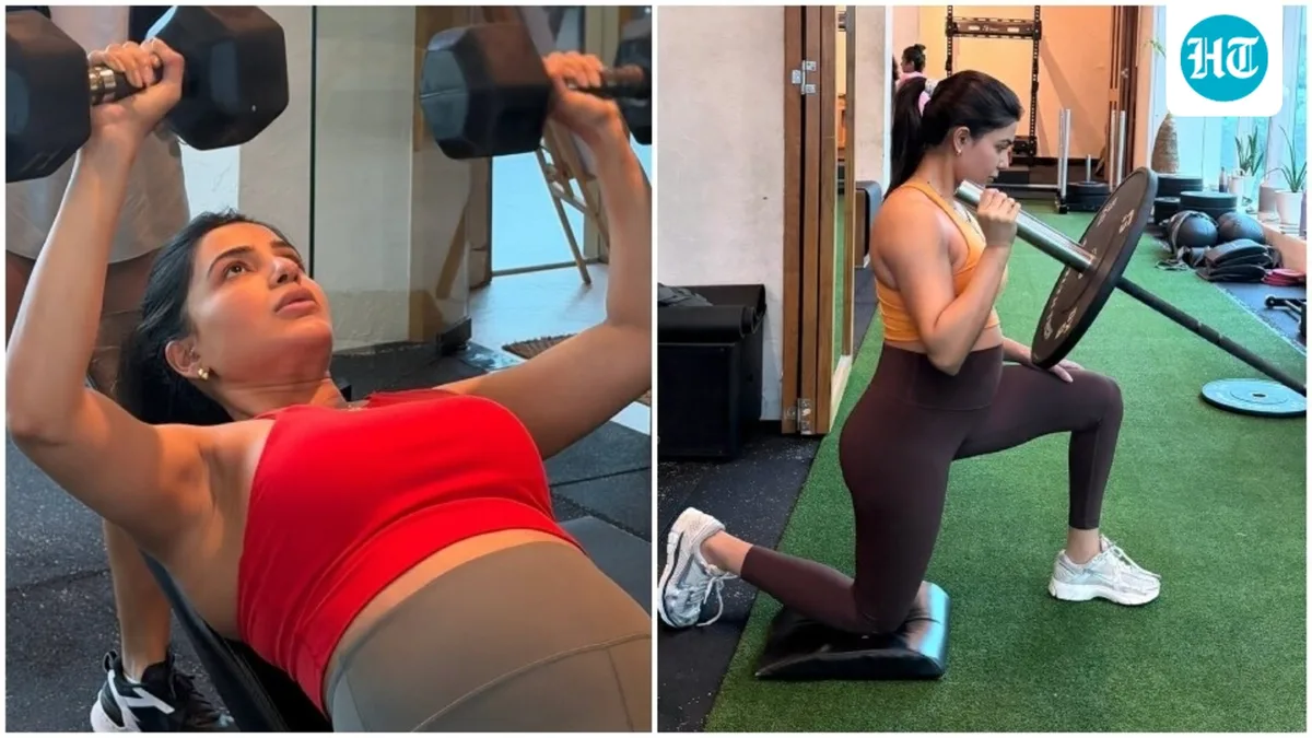 Mom-to-be Samantha Ruth Prabhu's strength training goals are different now that she is 'growing a tiny human': Watch
