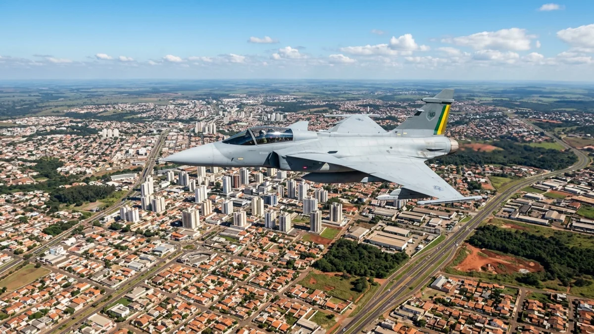 Essa cidade fica entre Goiânia e Brasília, impressiona com crescimento em índice de qualidade de vida e virou a casa dos caças Gripen