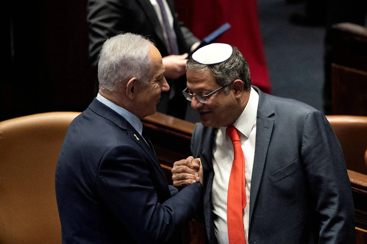 Ministro extremista de Israel publica vídeo feito com IA em que comemora fome de palestinos em prisões