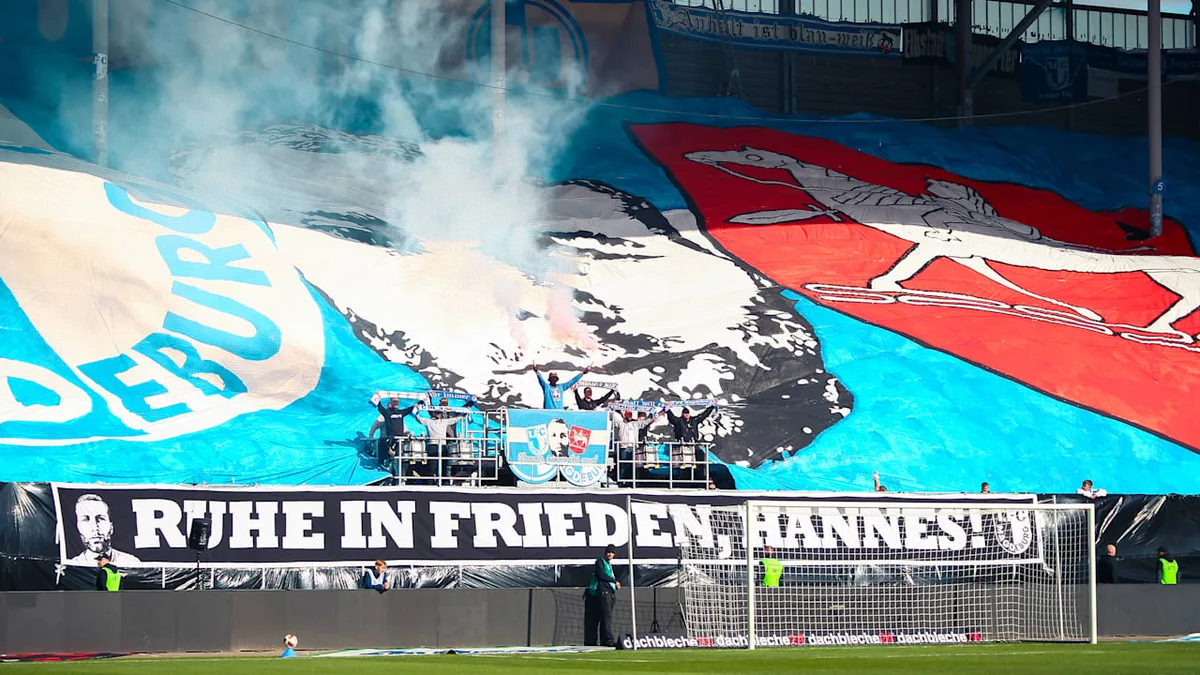 Vorm Zweitliga-Duell in Magdeburg - Die bewegende Geschichte hinter dieser Choreo