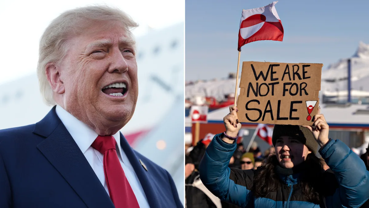 Trump secures defence deal with Greenland after locals protested the president