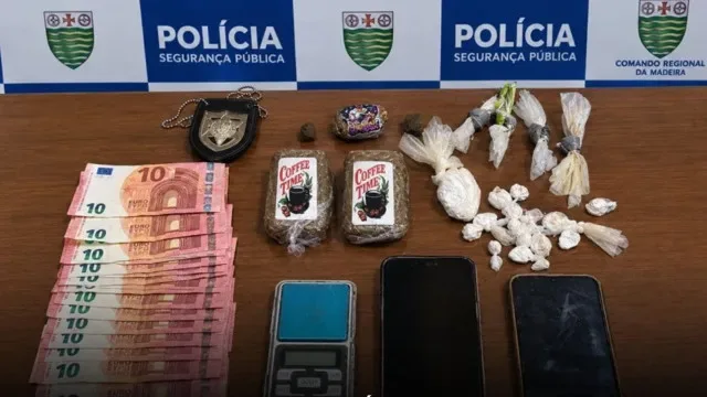 PSP apanha "em flagrante" casal de traficantes a vender droga na Madeira