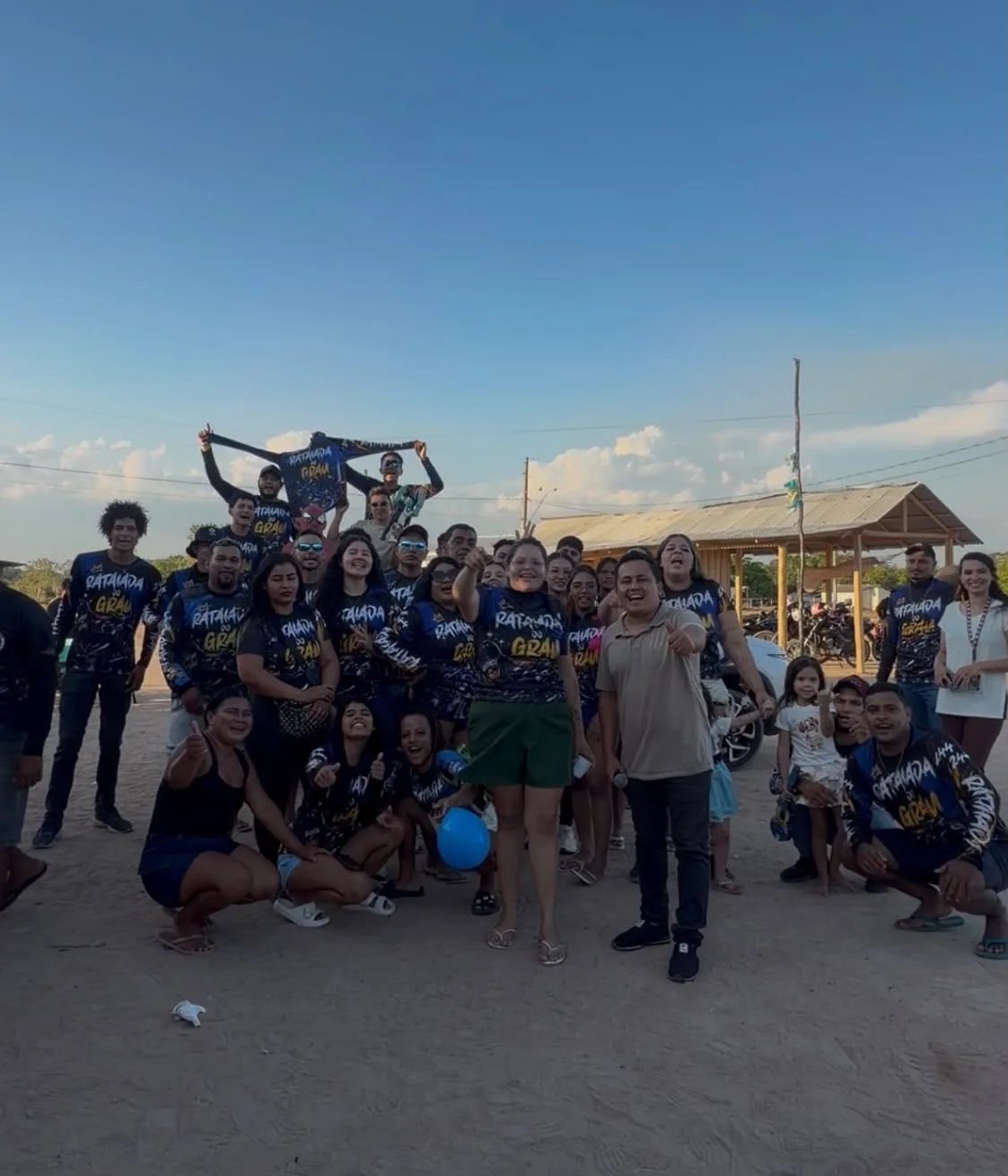 Grupo de motoqueiros doa brinquedos e roupas para 46 famílias em Boa Vista