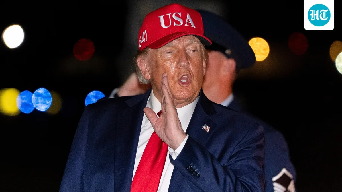 Trump to demolish Kennedy Center? Photos from Air Force One spark fear amid row over closure, forklift incident