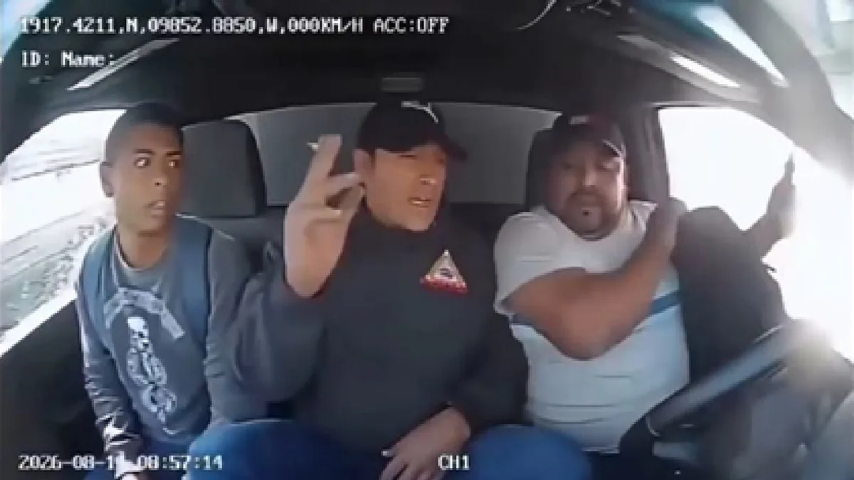 Intento de asalto a transportista en la México-Puebla queda grabado en video