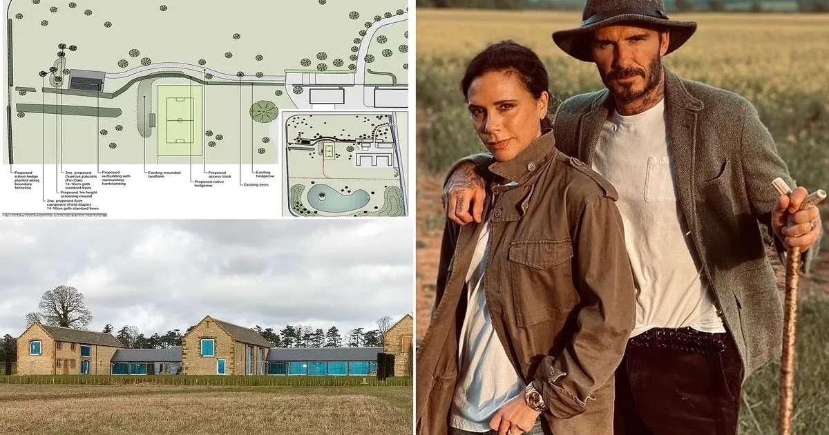David y Victoria Beckham ganan batalla legal para su megaproyecto de 6,15 millones de libras en los Cotswolds, pero con una insólita condición: proteger a los animales