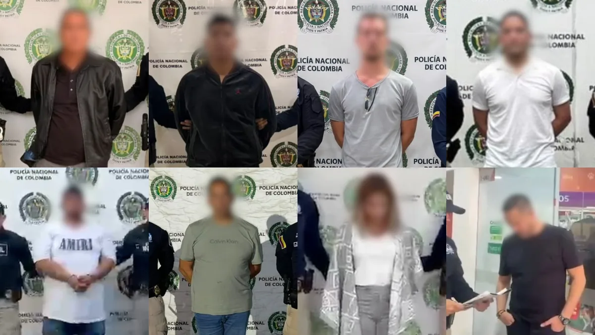 Interpol Colombia capturó a ocho prófugos internacionales requeridos por siete países