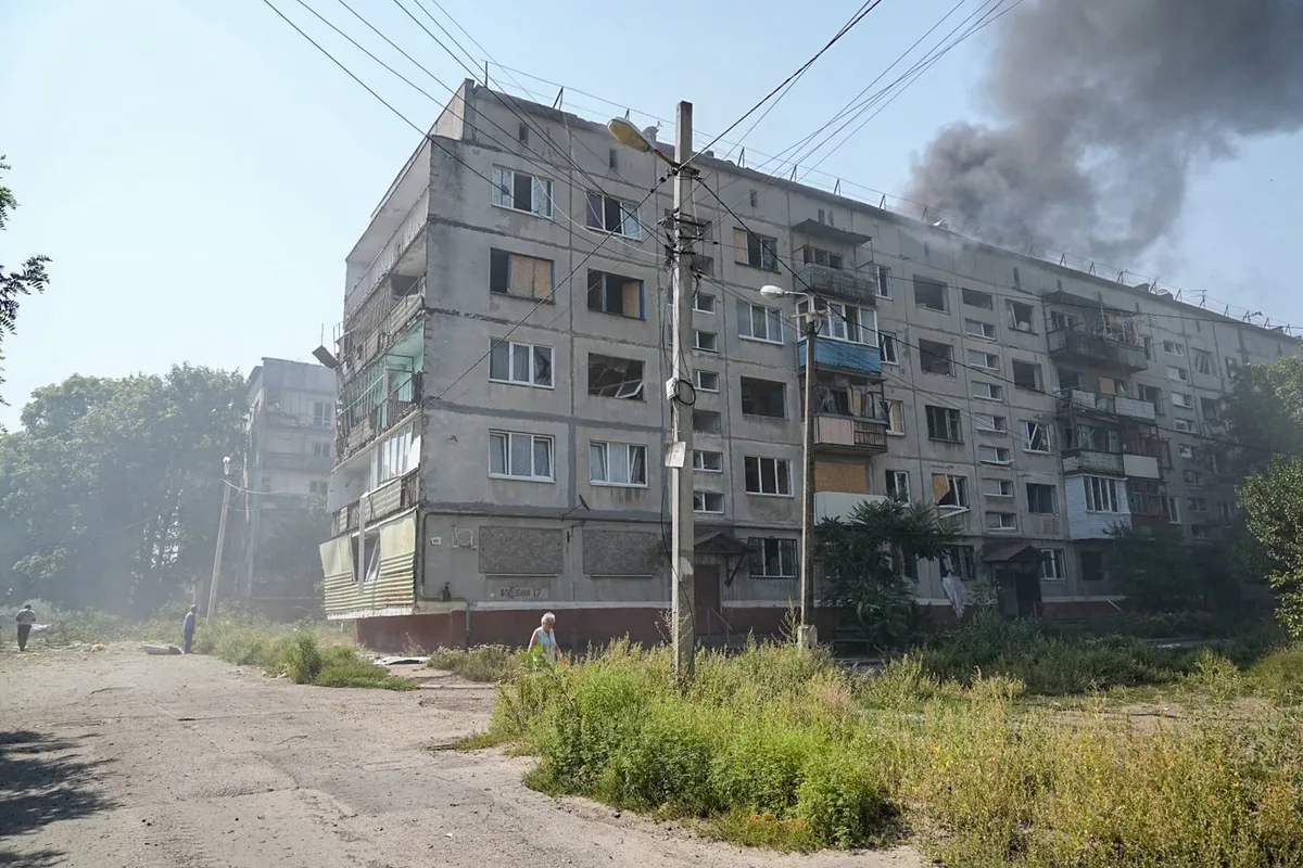 Al menos 12 heridos en un ataque ruso contra la ciudad de Kramatorsk