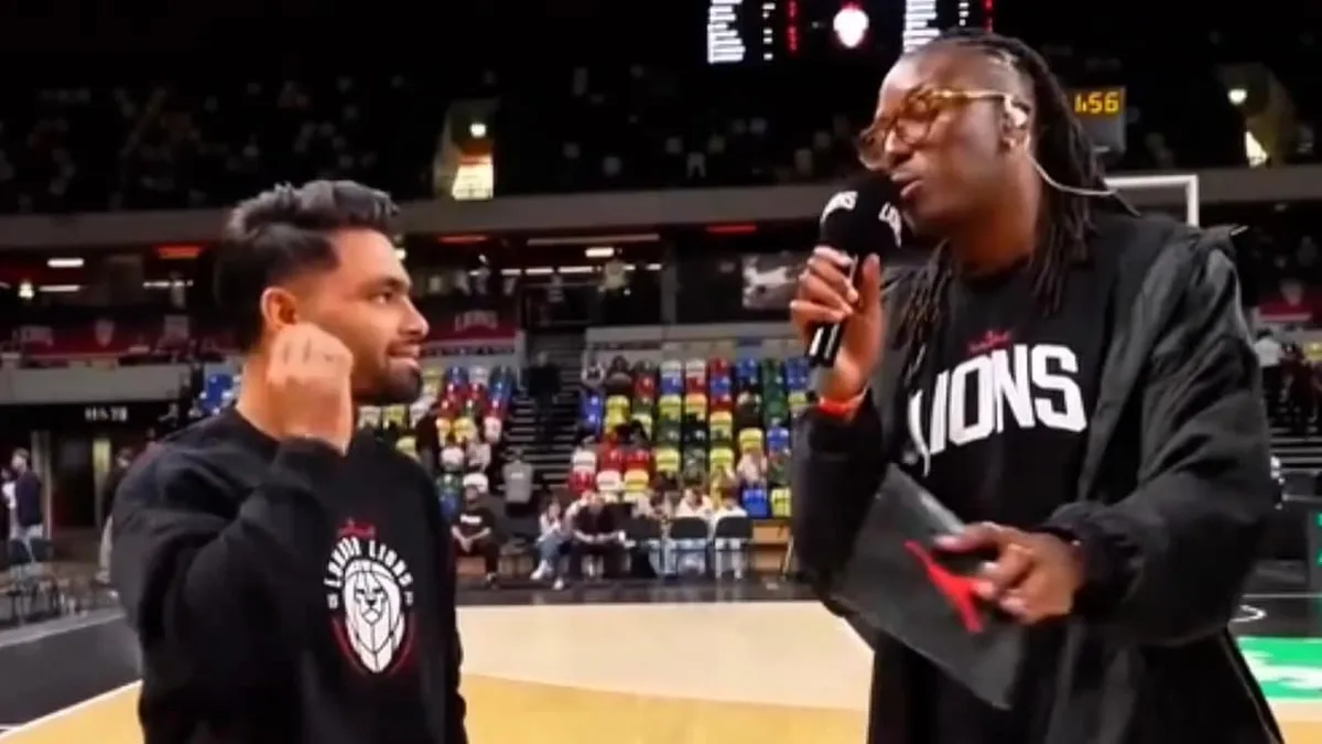 Video: Rinku Singh, Basketball Court And A Question On His 'Favourite Thing To Do'