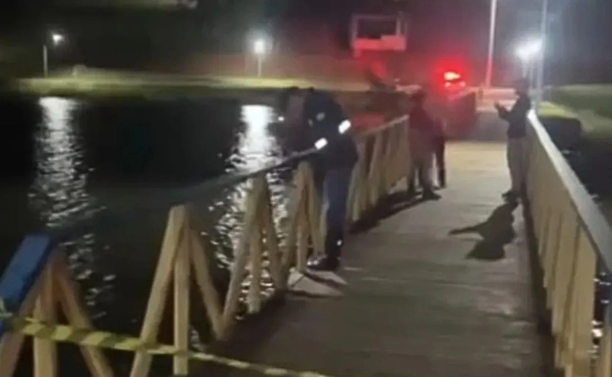 Jovem pula de ponte durante a noite e desaparece nas águas do Lago Saracura, em Faxinal