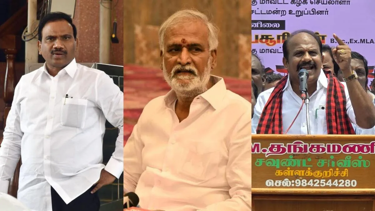 DMK MP A. Raja, MLAs Sekarbabu and Vasantham Karthikeyan booked for derogatory remarks against Tamil Nadu CM Vijay