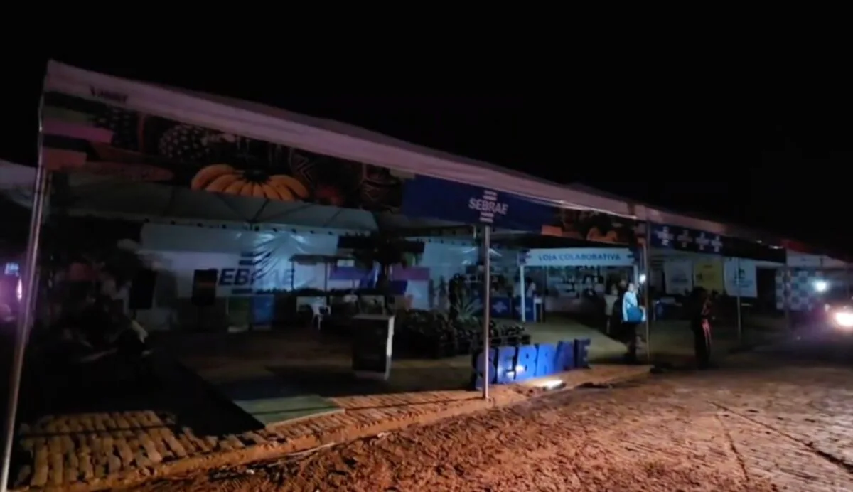 Mesmo com apagão, empreendedores seguiram trabalhando na ExpoTarauacá