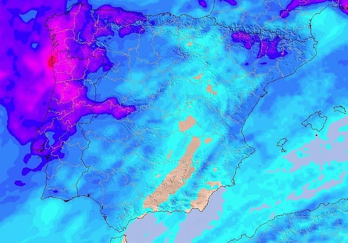 La Aemet avisa de la llegada de una fuerte borrasca a estas zonas de España: tormentas, granizo grande y temperaturas más bajas