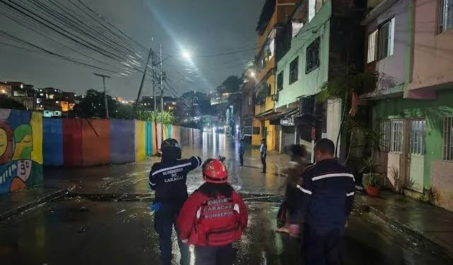 Sismo de magnitud 4.0 y fuertes lluvias ocasionaron afectaciones en la Gran Caracas