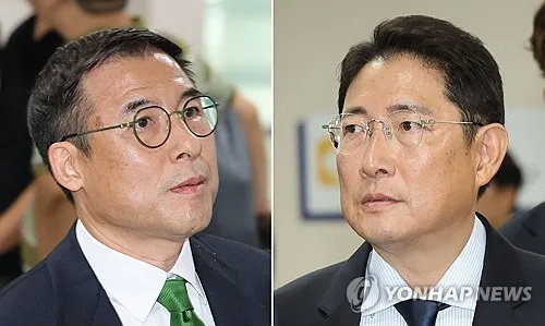 동생 재판 출석한 조현준 효성 회장…"피 토하는 심정으로 고소"(종합)