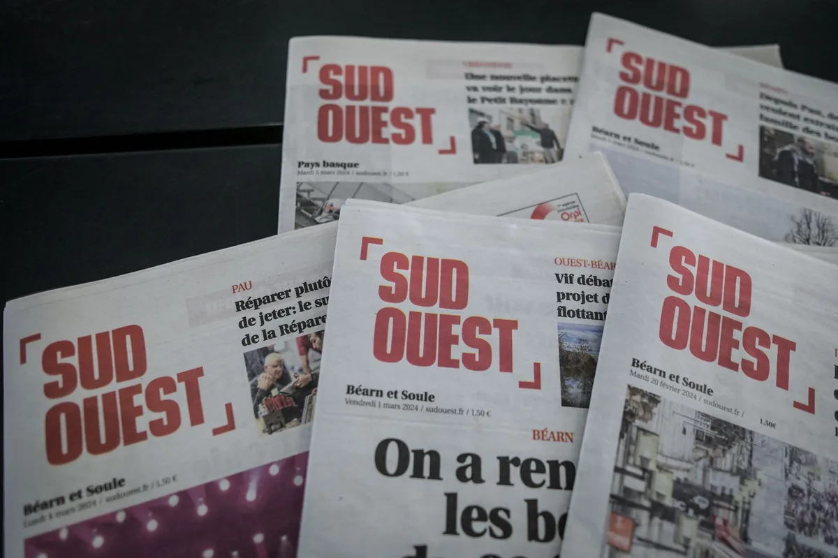 Médias : le quotidien régional « Sud Ouest » négocie son rachat par le groupe belge Rossel