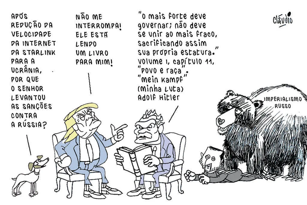 Trump rifa a Ucrânia