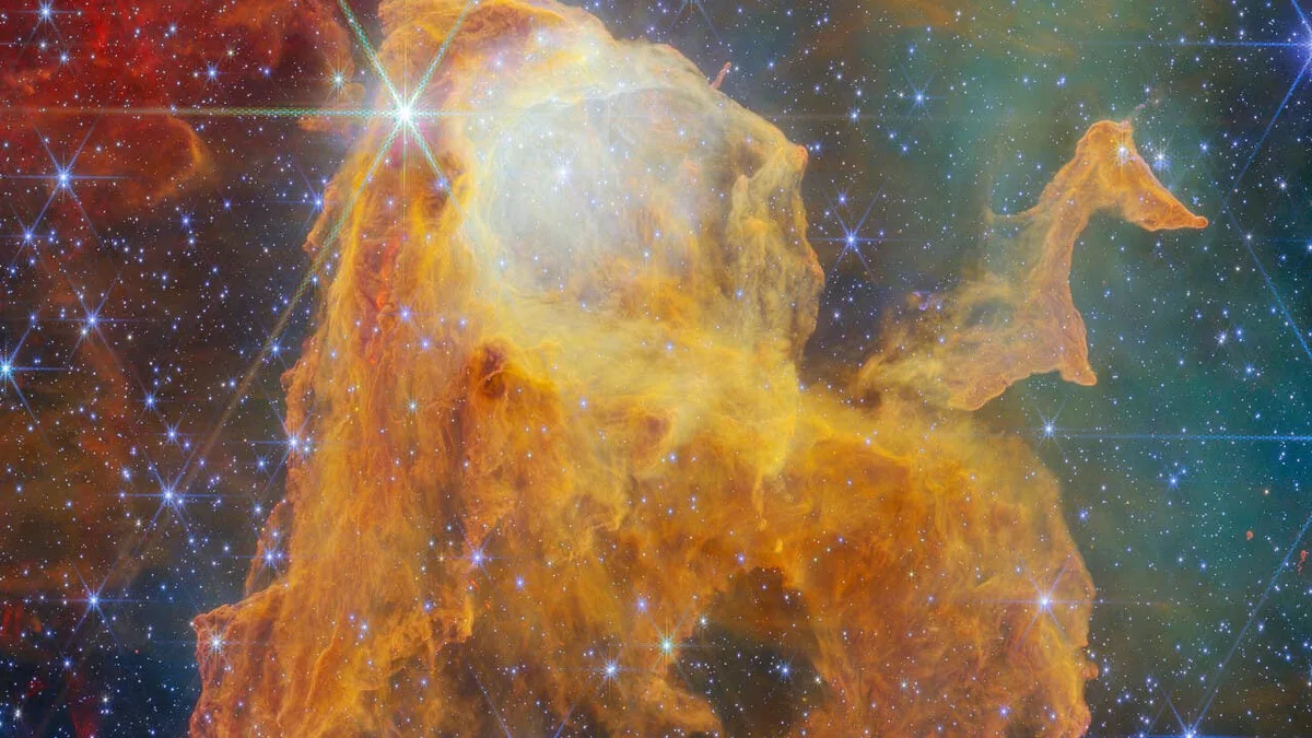 Bilder der Woche: Sternentstehung im Carina-Nebel