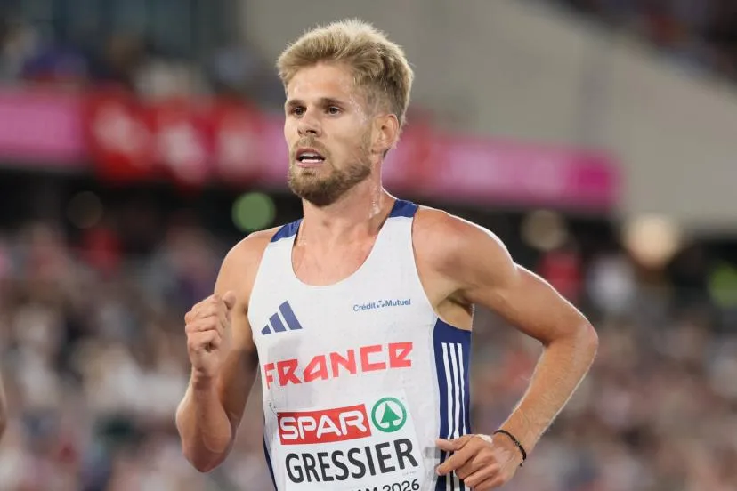 Jimmy Gressier, après avoir décroché sa première médaille aux Championnats d'Europe, sur 10 000 m : « Quand Andreas Almgren part, je me dis... Oh le salaud ! »