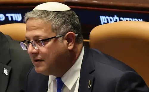 Ministro de Seguridad de Israel inicia construcción de "unidad de ejecución"; será para palestinos condenados a muerte