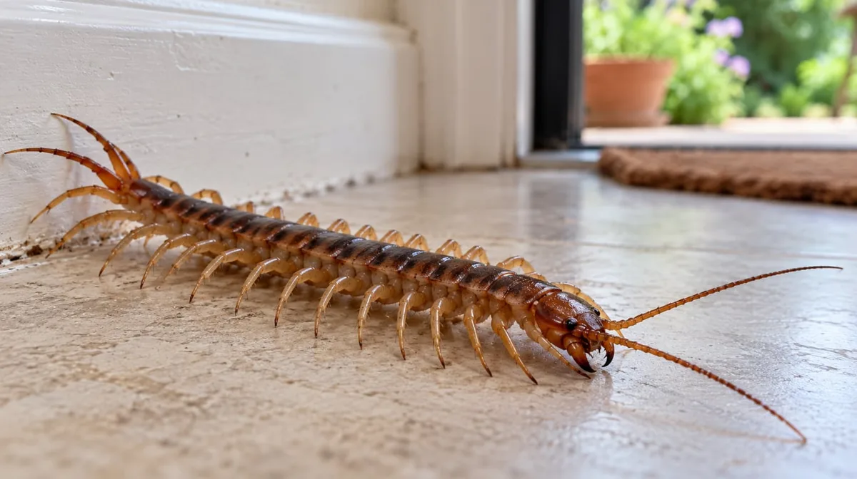 Si ves un ciempiés en tu casa o jardín, te contamos qué significa y por qué es una mala noticia