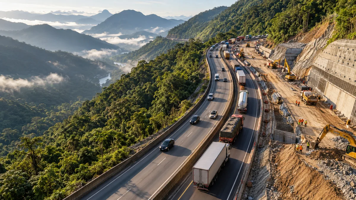 Com 590 km de faixas adicionais, 128 passarelas e 144 km de vias marginais, uma das maiores concessões rodoviárias do Brasil prevê transformar as estradas que conectam duas gigantescas metrópoles