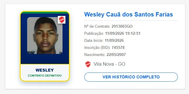 Destaque da base do CSA, Cadu é emprestado ao Vila Nova