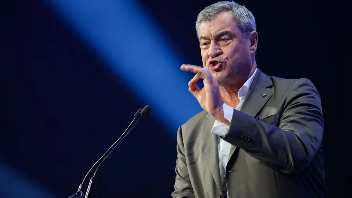 Deutschlandtag in Bonn - Jetzt hat Söder das letzte Wort