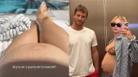 Marido de Isabella Scherer registra filho como Tom Arrascaeta em pegadinha