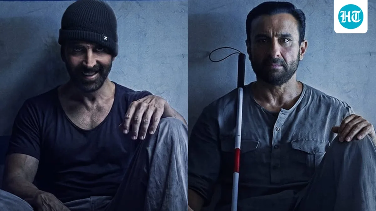 Haiwaan trailer: Akshay Kumar plays a psychopath killer hunting blind Saif Ali Khan in bloody, intense thriller
