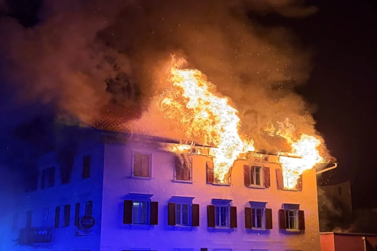 Português entre os cinco desaparecidos em incêndio num restaurante na Suíça