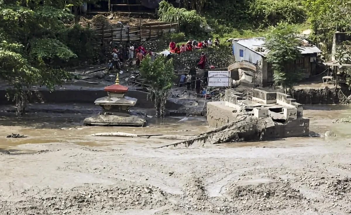 China evacuates over 1,000 after flash floods near Tibet-Nepal border