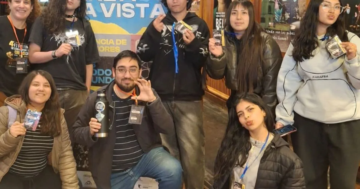 De espectadores a jurados: adolescentes de Nehuén fueron protagonistas de un festival de cine internacional